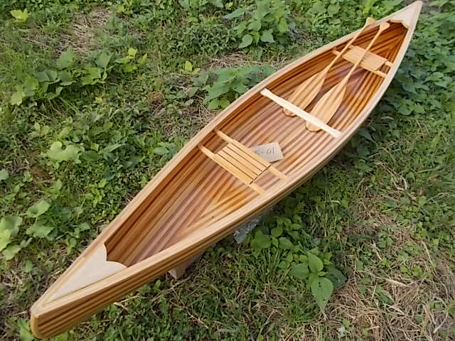 Peterboro Canoe Midwest製木製カヌー模型キット